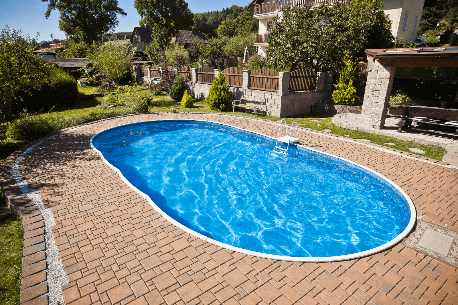 Ibiza oval 0,80 mm, 3,20 x 6,00 x 1,20 m