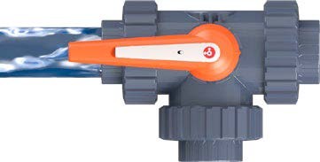 Motoros golyóscsap 3 utas PTFE "L" D50 – galéria