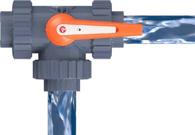 Motoros golyóscsap 3 utas PTFE "L" D075 – galéria