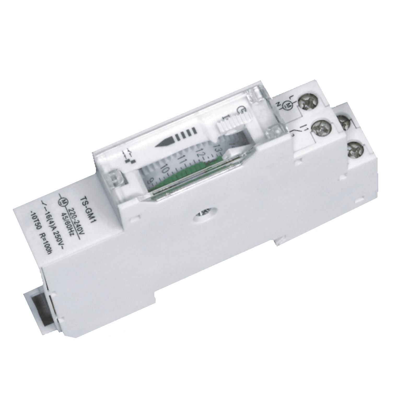 Időkapcsoló, DIN sínes