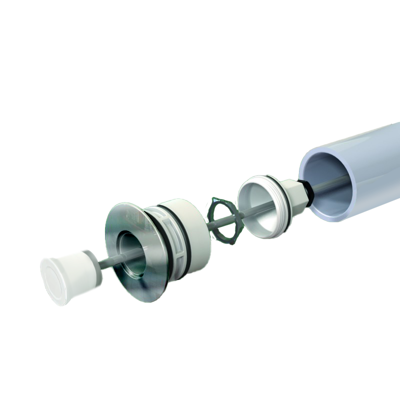 Falátvezetés ABS piezo nyomógombhoz SS