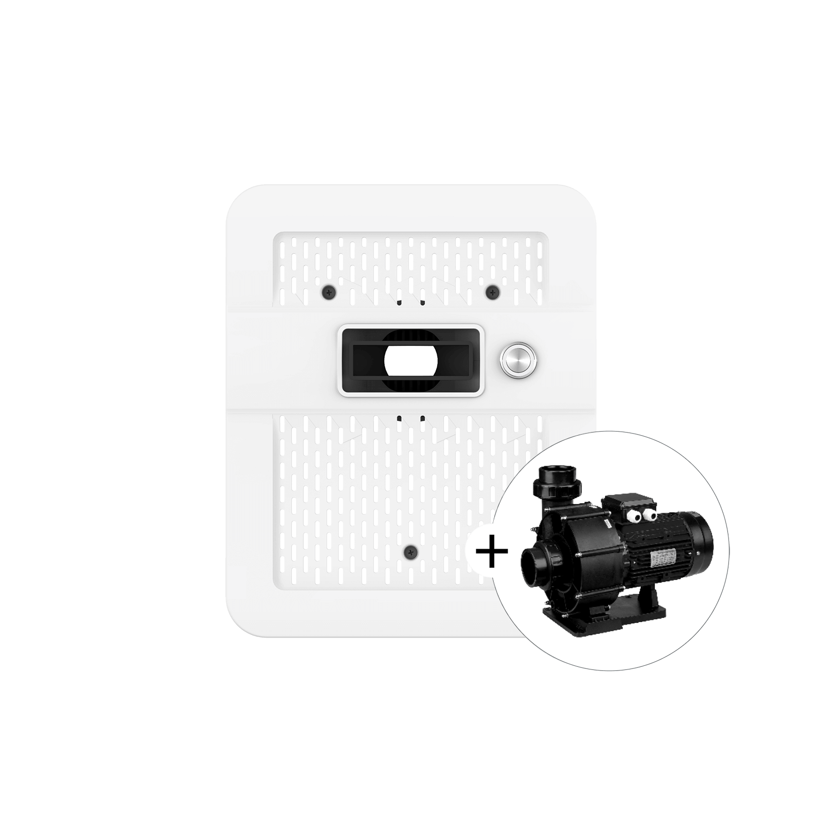 Nixi ellenáramoltató 4HP Fehér – galéria