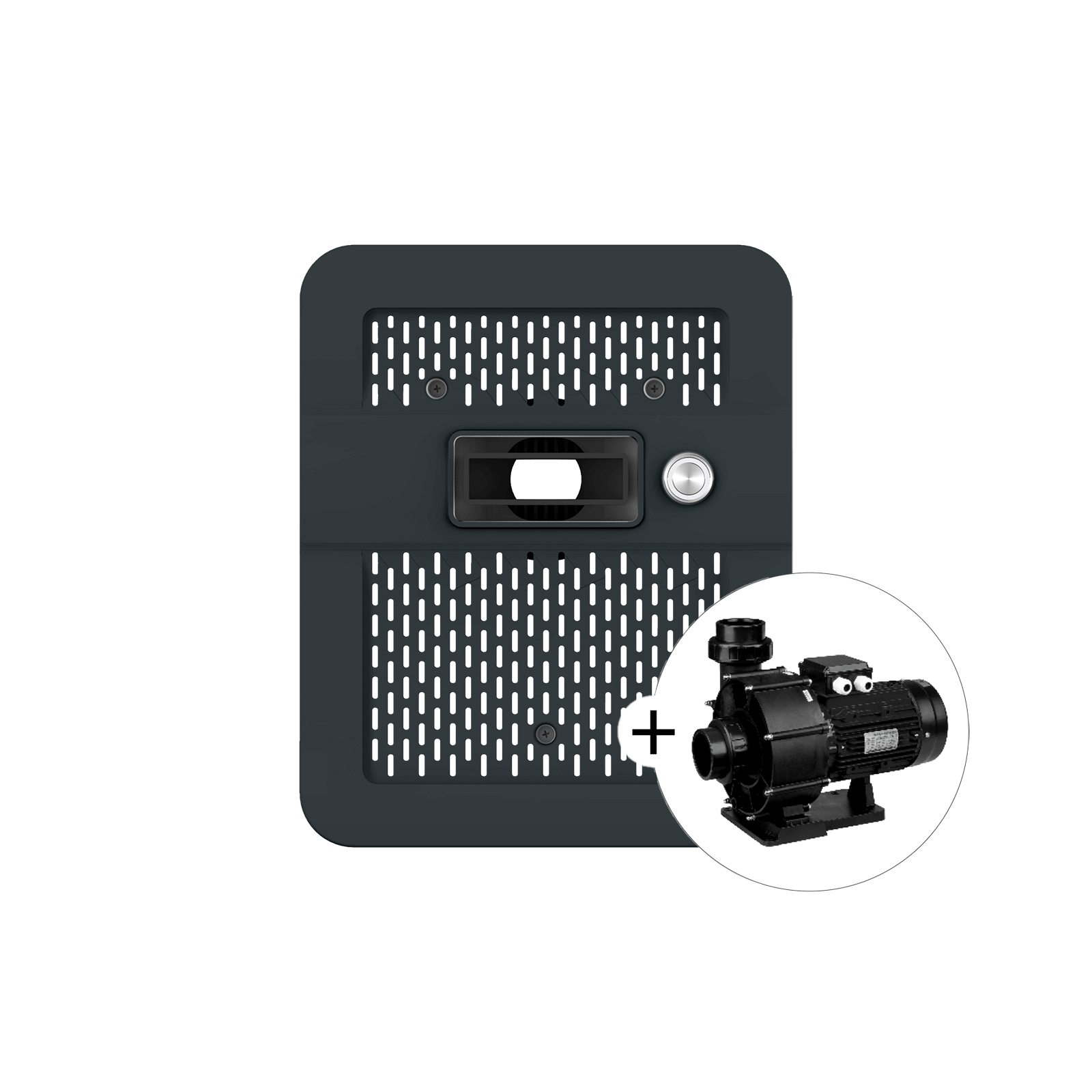 Nixi ellenáramoltató 4HP Antracit – galéria