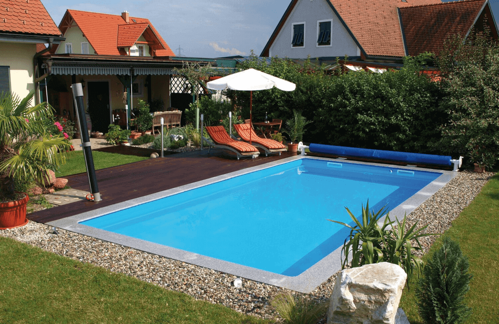 Pótfólia porocell medencéhez 3,50 x 7,00 x 1,50 m - Adria kék