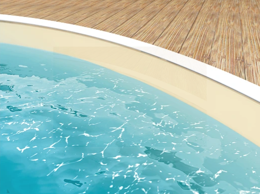 Ibiza fólia, sand, 3,20 x 6,00 x 1,20m – galéria