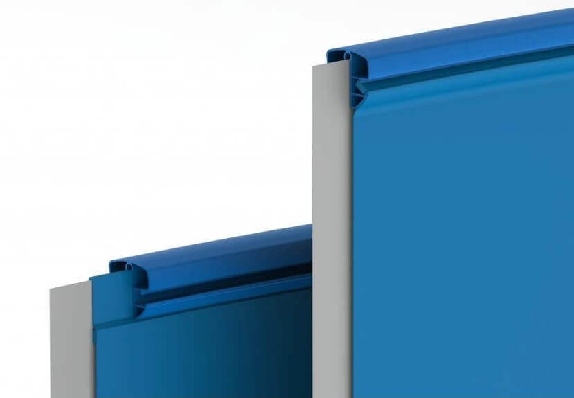 Ibiza oval profilsín Blue, 5,00 x 9,00m