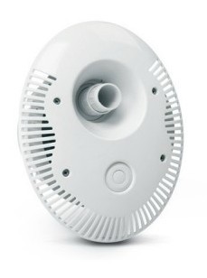 Szívó-befúvó fej légbekeveréssel fóliás medencékhez